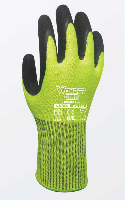 Työkäsine Wonder Grip Thermo Lite Latex