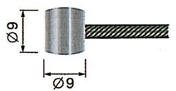 Irtovaijeri nipalla 2 mm / 2500 mm