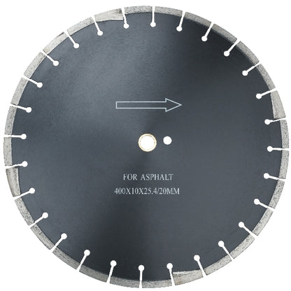 Timanttilaikka 400mm x 25,4/20mm "asfaltti" ProForest