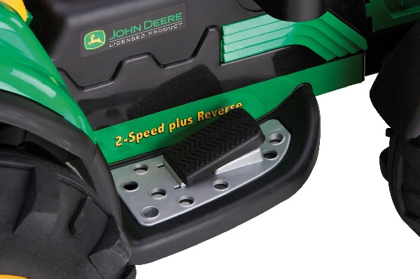 John Deere Ground Force 12V akkutraktori + kärry