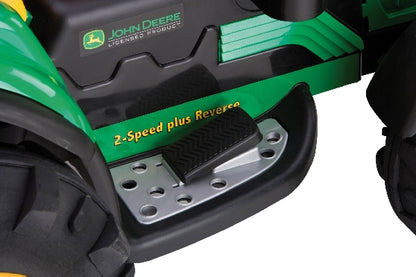 John Deere Ground Force 12V akkutraktori + kärry