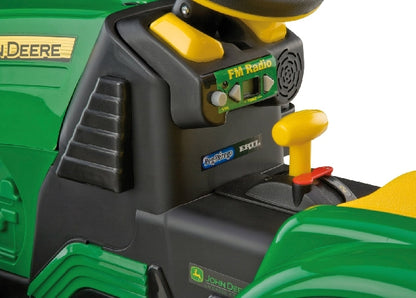 John Deere Ground Force 12V akkutraktori + kärry