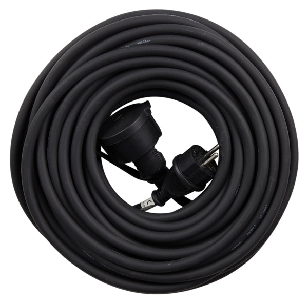 Jatkojohto 20m, ulkokäyttöön 3x1,5mm2 NOR-TEC